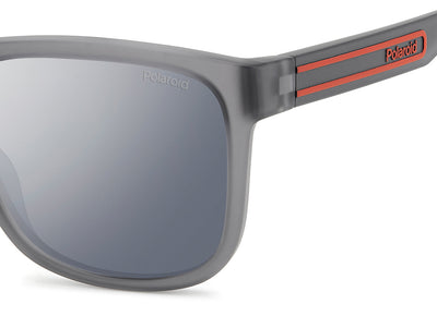 Polaroid PLD 2155/S Matte Grey/Silver Mirror Polarised #colour_matte-grey-silver-mirror-polarised