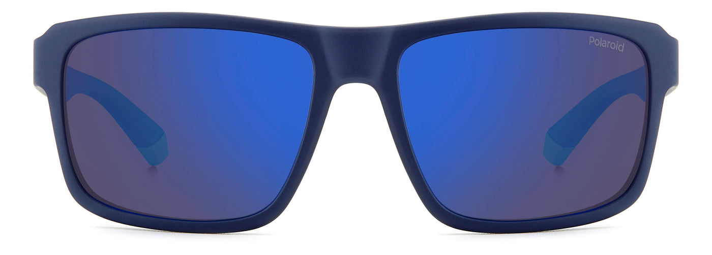 Polaroid PLD 2158/S Matte Blue/Blue Polarised Mirror #colour_matte-blue-blue-polarised-mirror