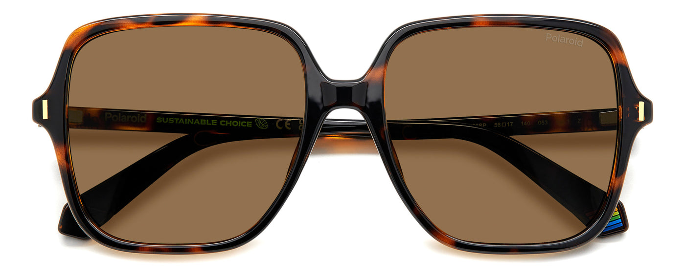 Polaroid PLD 6219/S Havana/Brown Polarised #colour_havana-brown-polarised