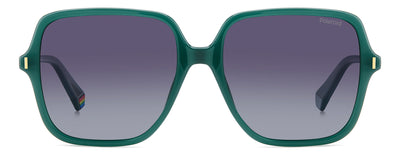 Polaroid PLD 6219/S Green/Blue Polarised Gradient #colour_green-blue-polarised-gradient