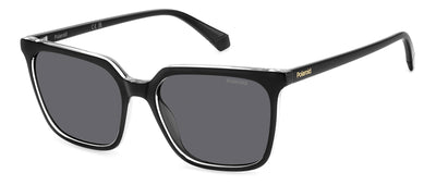 Polaroid PLD 4163/S Black Crystal/Grey Polarised #colour_black-crystal-grey-polarised