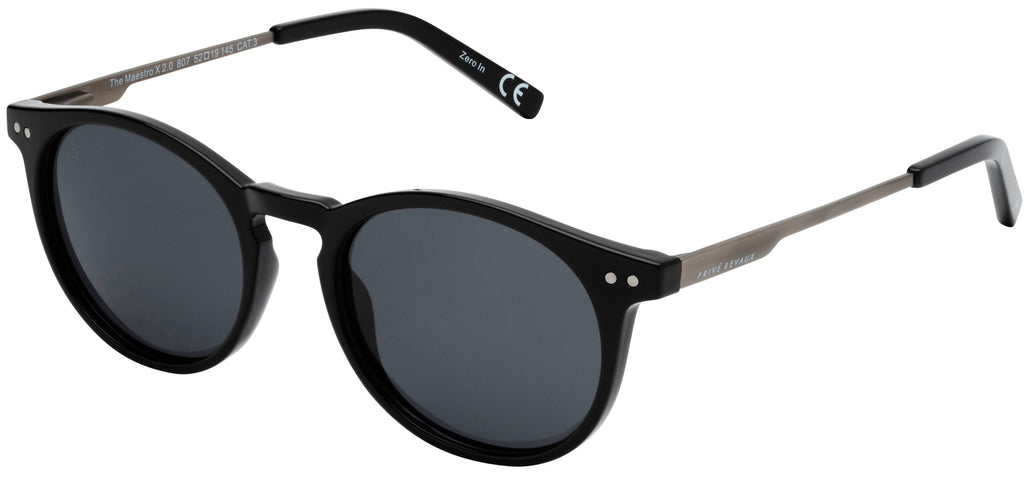 Prive Revaux Maestro MX/S Black/Grey Polarised #colour_black-grey-polarised