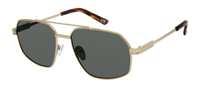 Prive Revaux So Prime/S Gold Grey/Green Polarised #colour_gold-grey-green-polarised