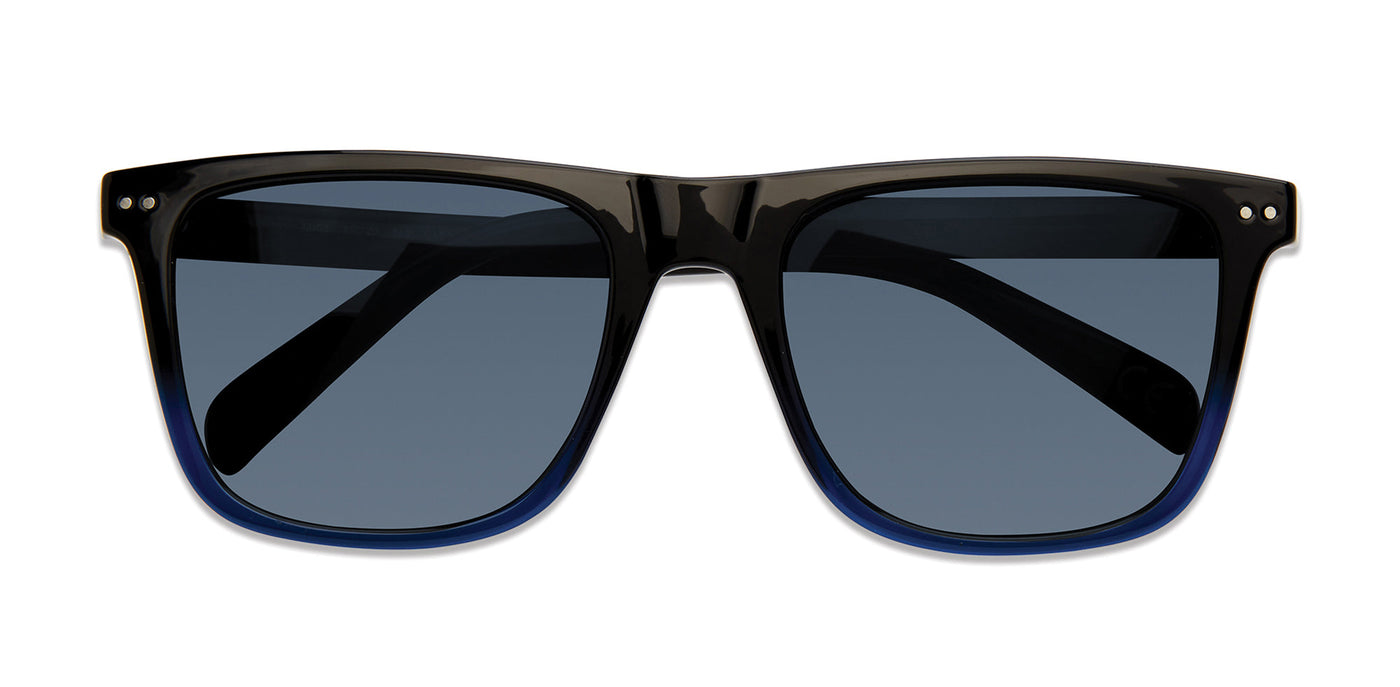 Prive Revaux The Lincoln/S Black Blue/Blue Polarised #colour_black-blue-blue-polarised