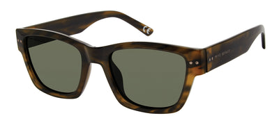 Prive Revaux The Alton/S Olive Horn/Green Polarised #colour_olive-horn-green-polarised