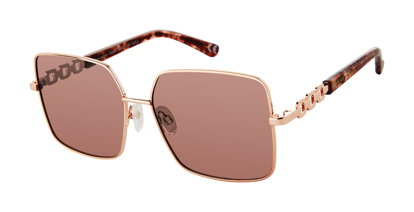 Prive Revaux Viva La Vida/S Rose Gold/Pink Polarised #colour_rose-gold-pink-polarised