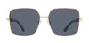 Prive Revaux Viva La Vida/S Gold Black/Grey Polarised #colour_gold-black-grey-polarised