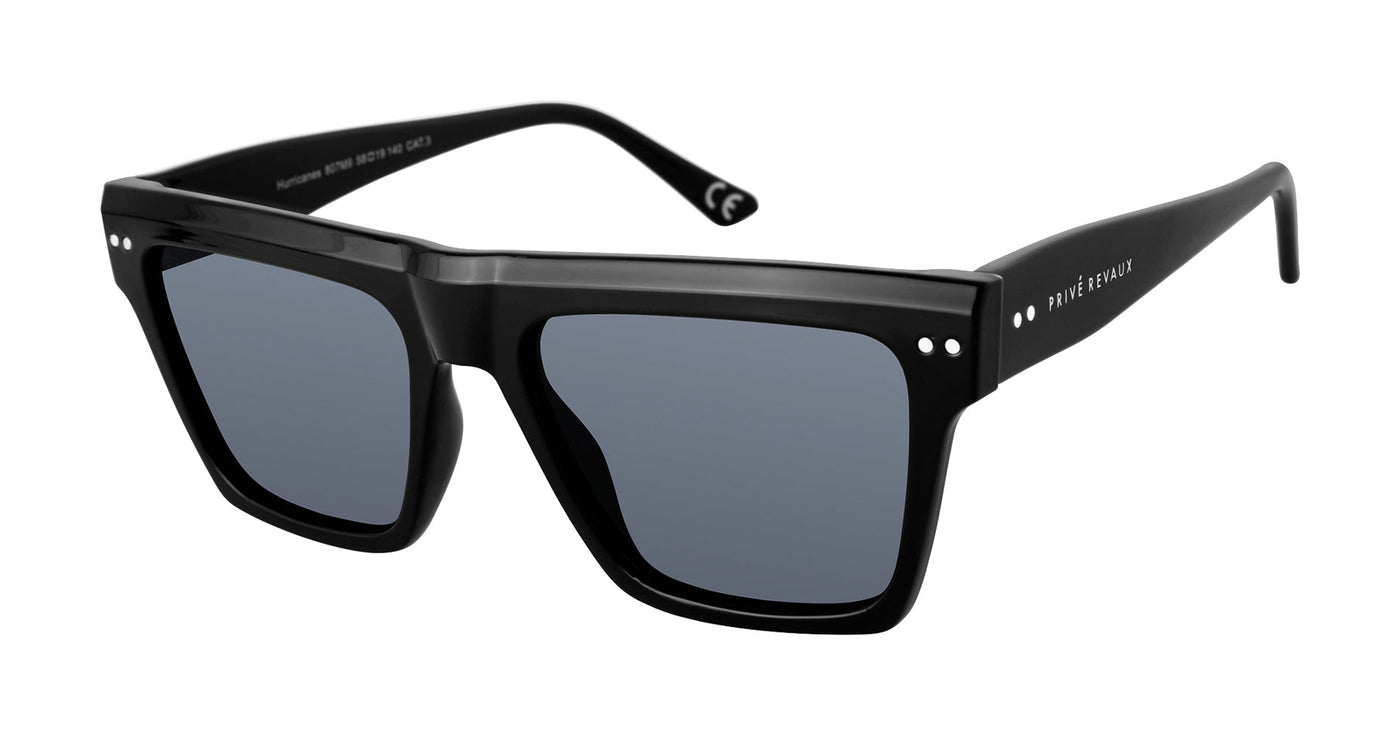 Prive Revaux Hurricanes/S Black/Grey Polarised #colour_black-grey-polarised