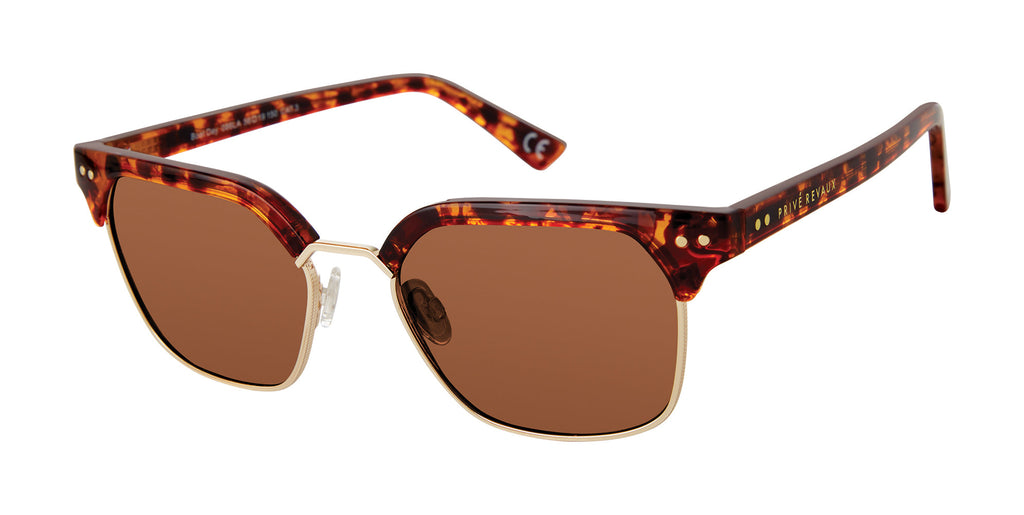 Prive Revaux Boat Day/S Havana/Bronze Polarised #colour_havana-bronze-polarised