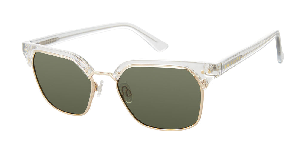 Prive Revaux Boat Day/S Crystal Stal/Green Polarised #colour_crystal-stal-green-polarised