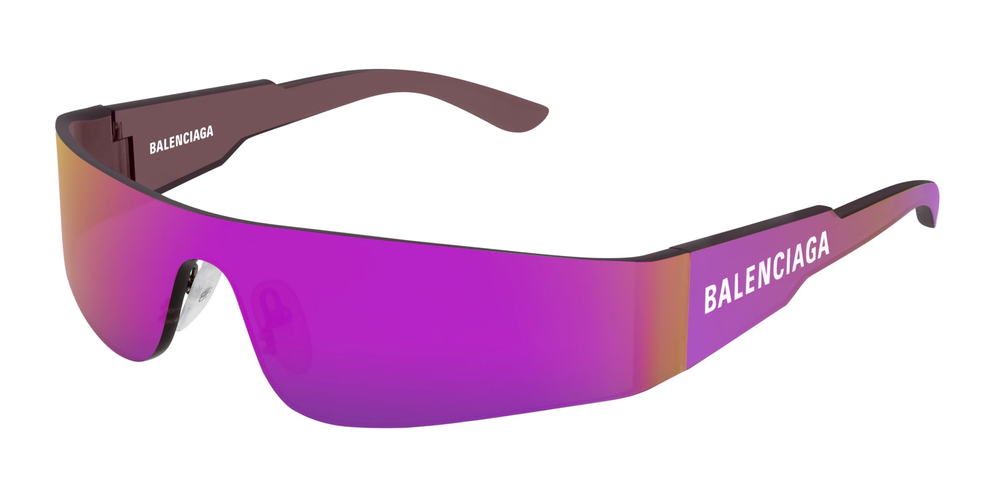 Balenciaga BB0041S Mono Shield Sunglasses in Black  Designer Daydream