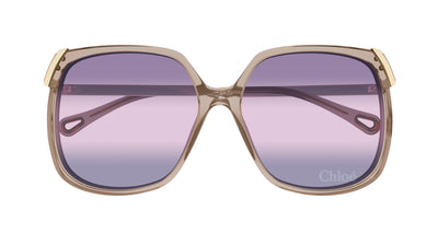 Chloe CH0286S Brown/Violet Gradient #colour_brown-violet-gradient