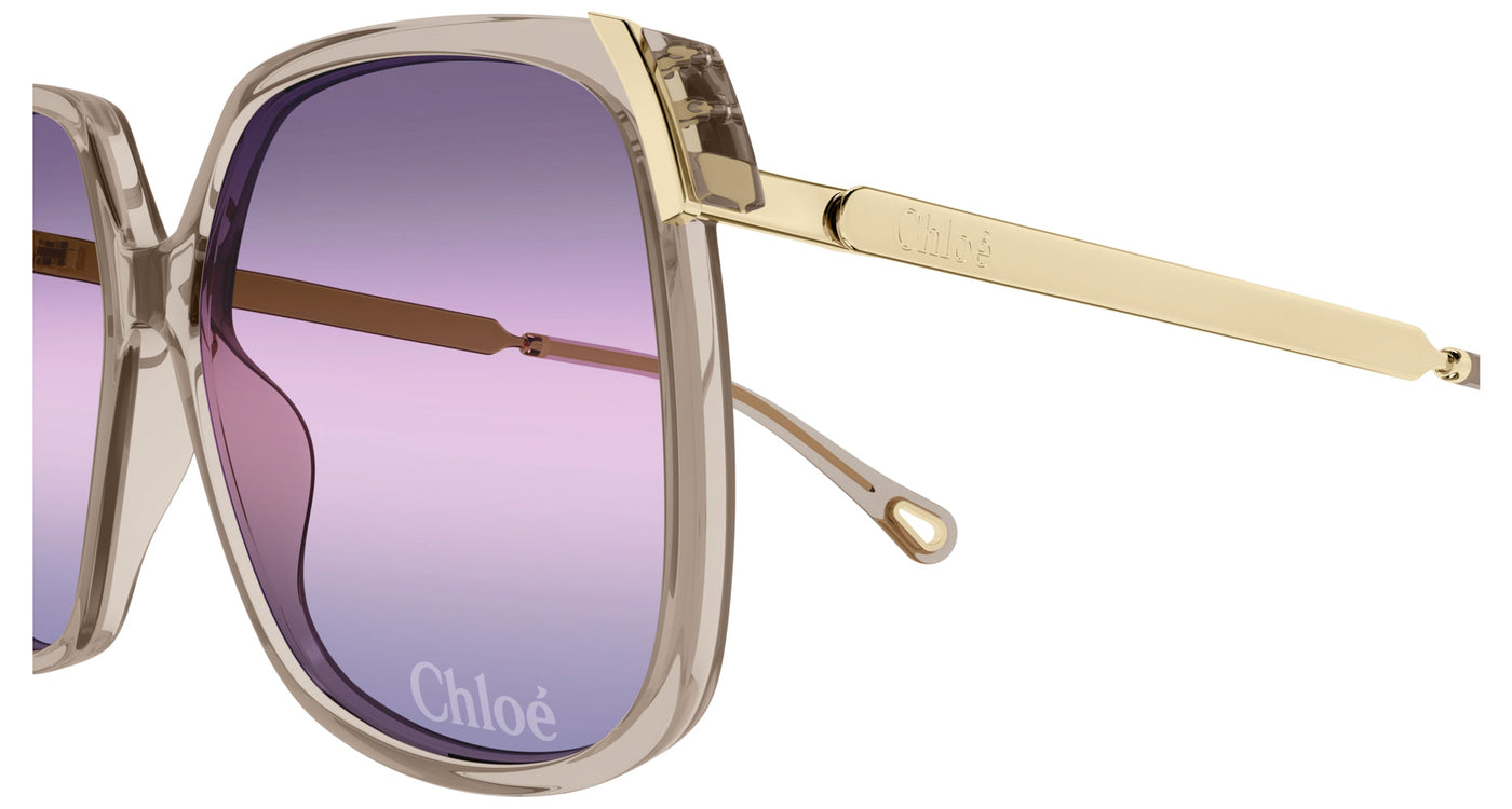 Chloe CH0286S Brown/Violet Gradient #colour_brown-violet-gradient