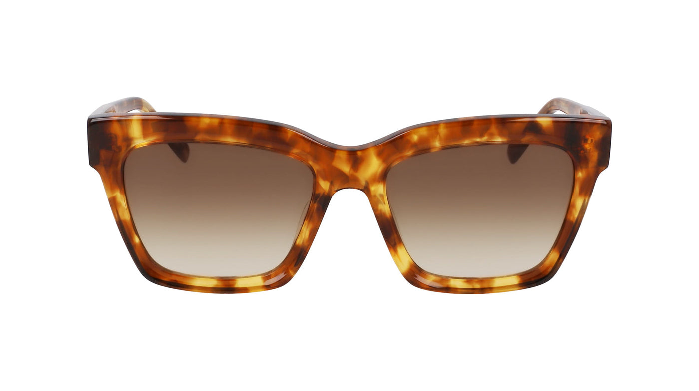 DKNY DK551S Honey Tortoise/Brown #colour_honey-tortoise-brown