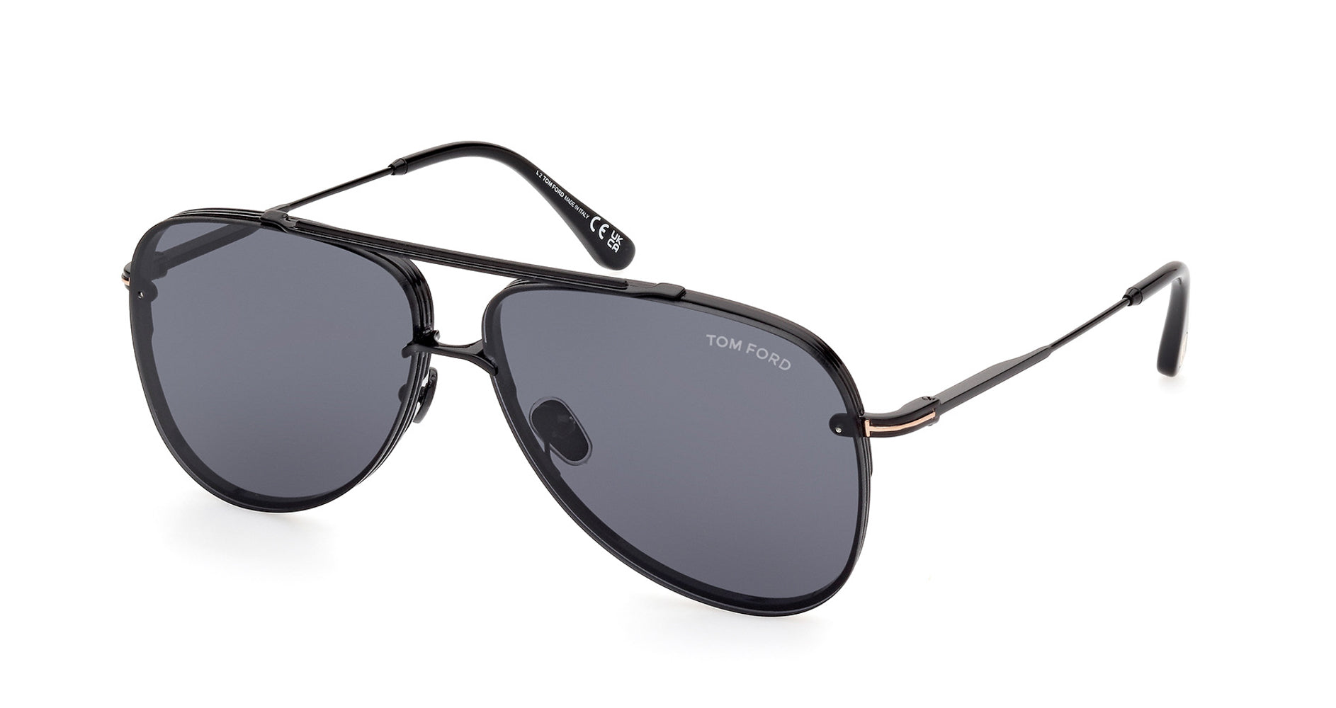 Tom Ford Leon TF1071 Aviator Sunglasses | Fashion Eyewear
