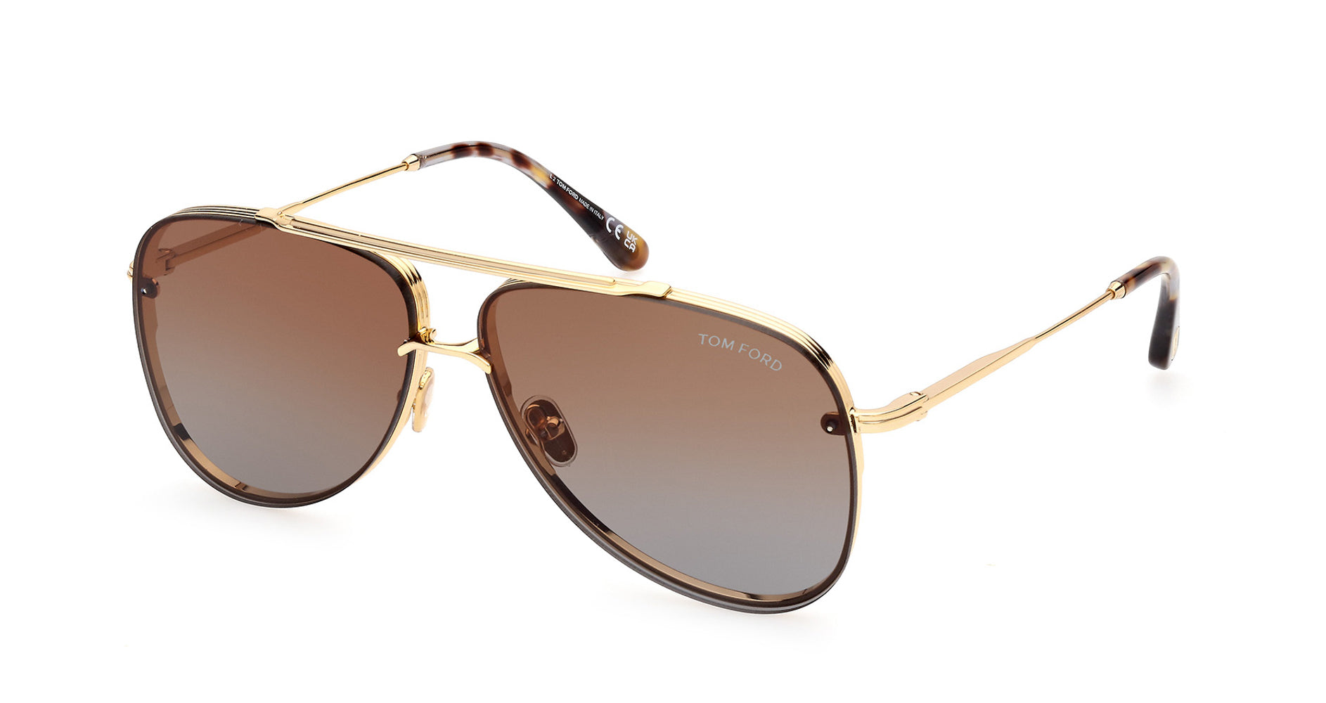 Tom ford 63mm aviator hot sale sunglasses