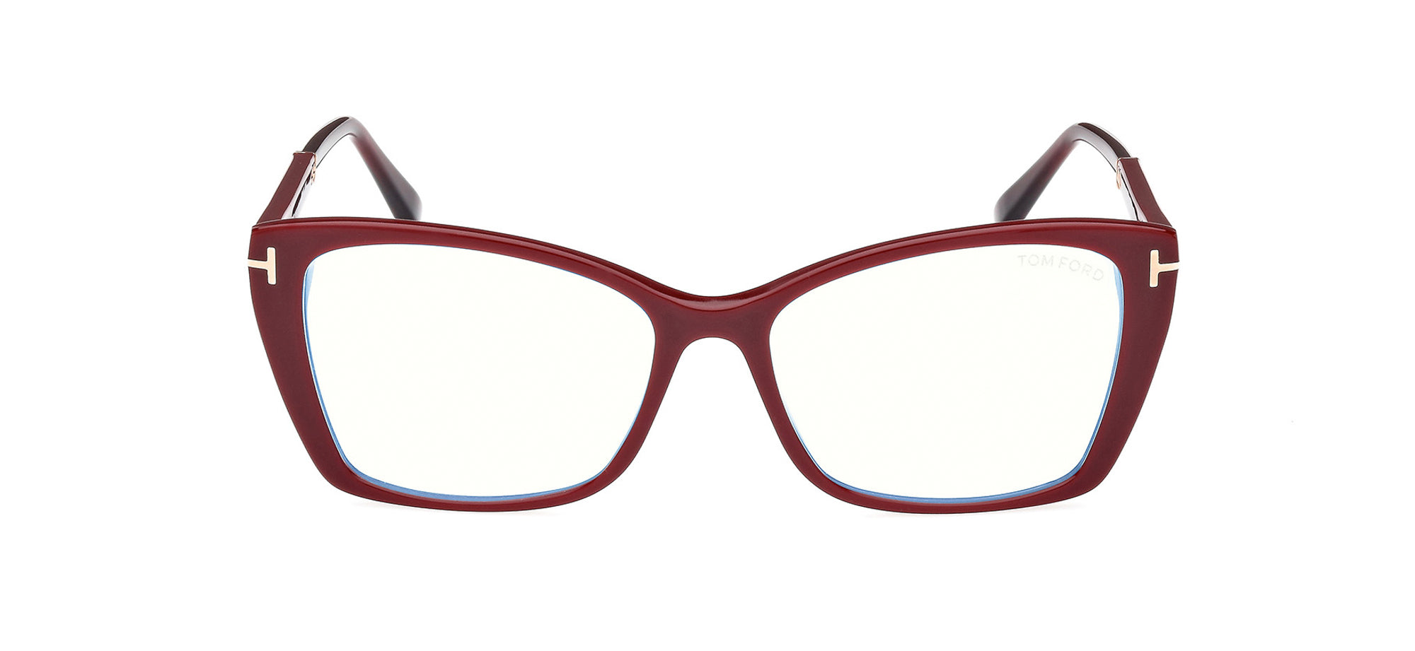 Tom Ford TF5893-B Blue Light Cat Eye Glasses | Fashion Eyewear US