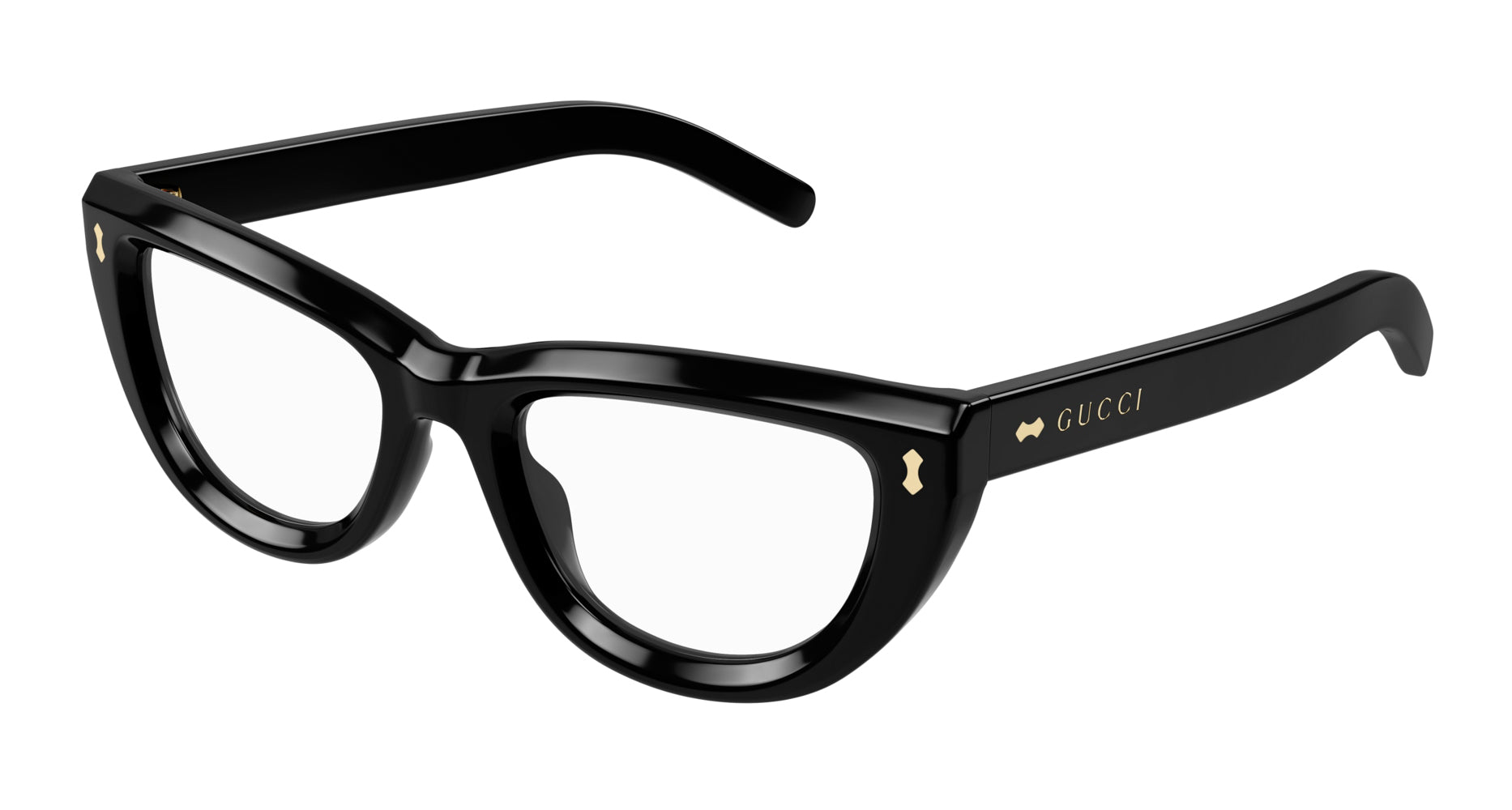 Gucci GG1521O Cat Eye Glasses | Fashion Eyewear US