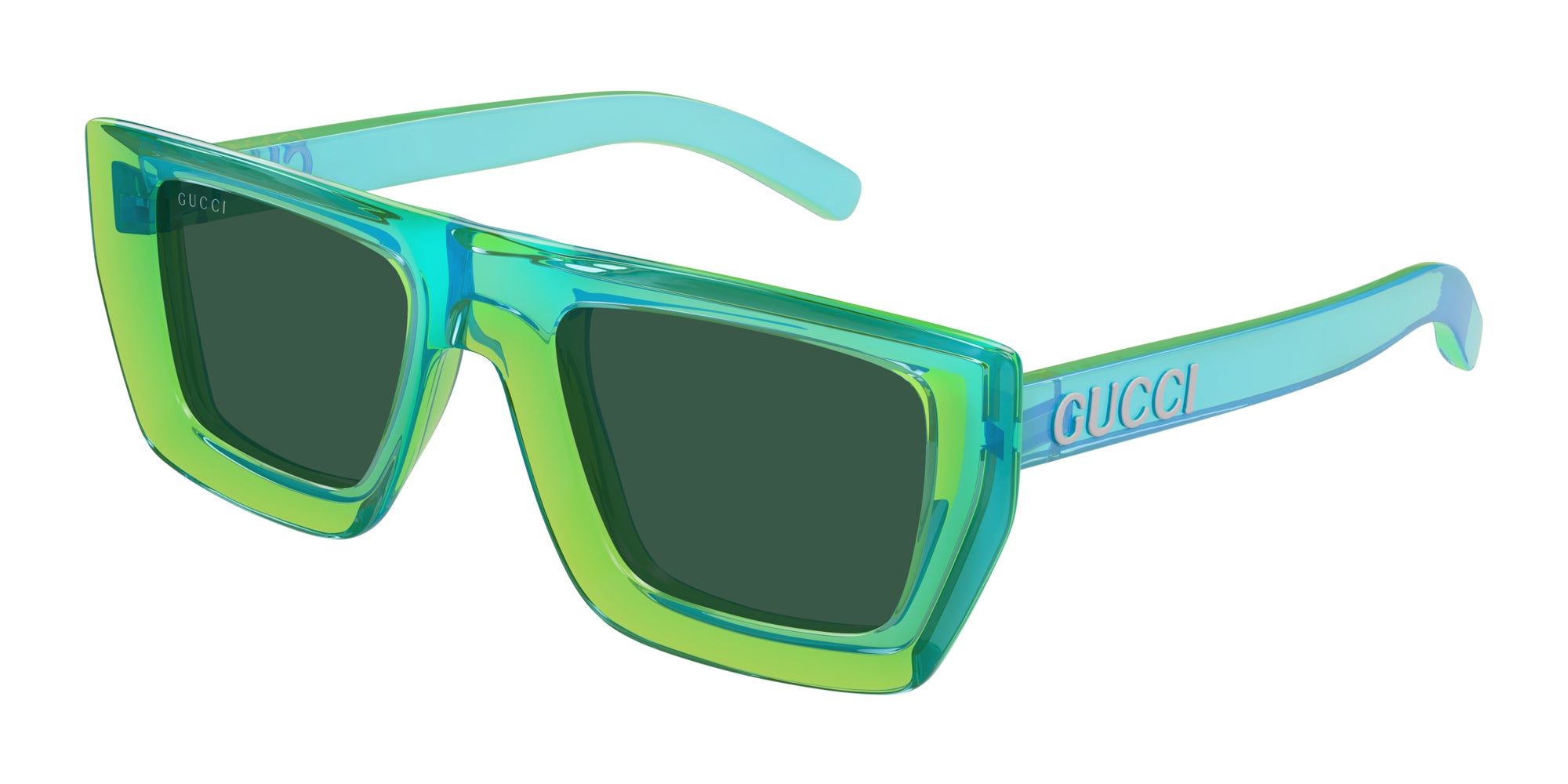 Gucci fashion neon glasses