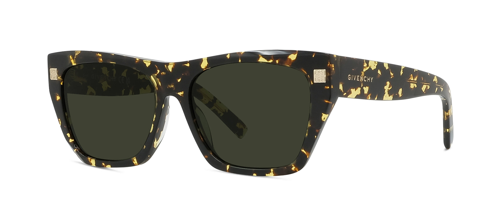 Givenchy green cheap square sunglasses