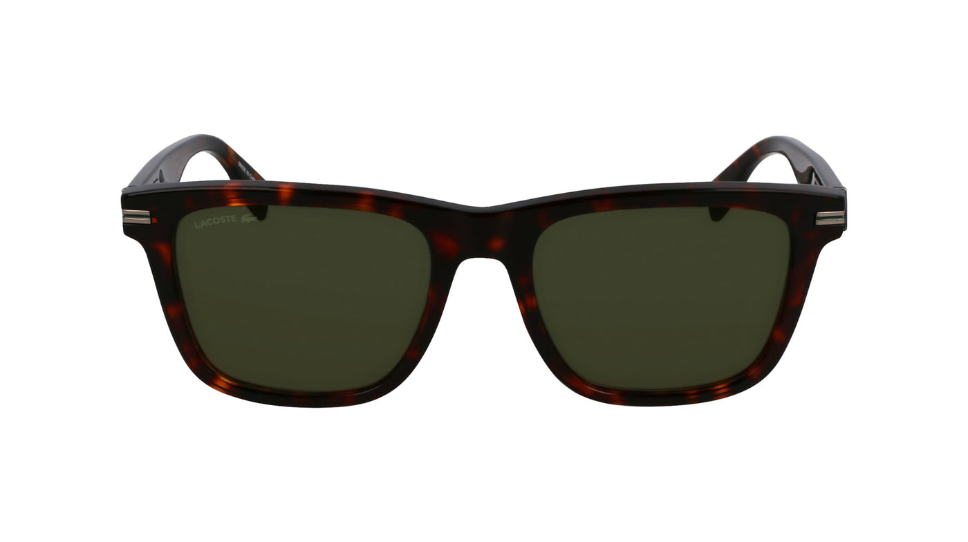 Lacoste L6045S Dark Havana/Green #colour_dark-havana-green