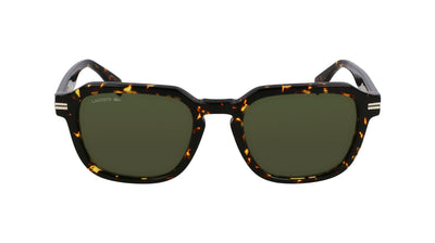 Lacoste L6046S Dark Havana/Green #colour_dark-havana-green