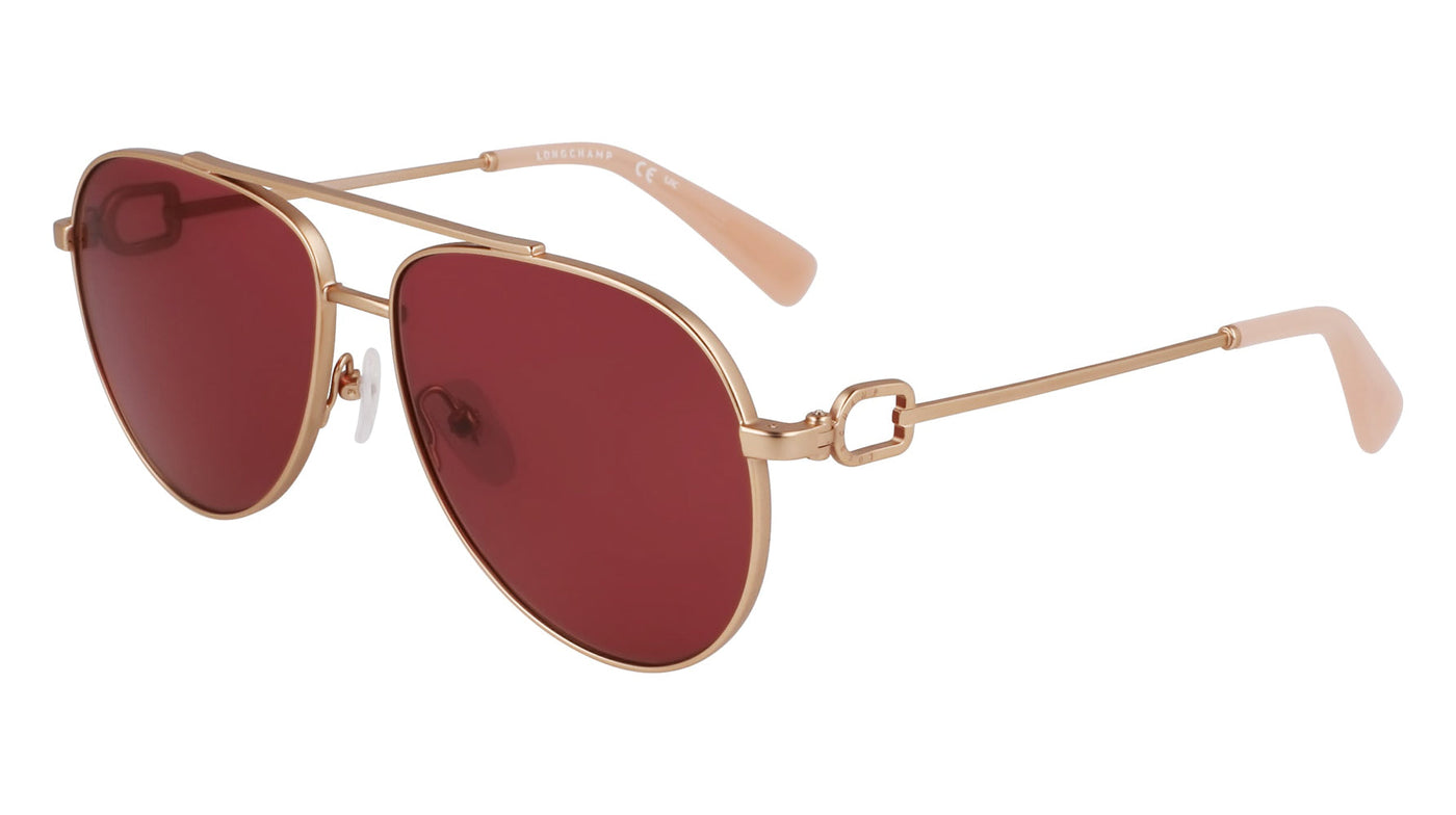 Longchamp LO178S Rose Gold Wine/Wine #colour_rose-gold-wine-wine