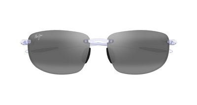 Maui Jim Ho'okipa Polarised Sunglasses Shiny Crystal/Grey #colour_shiny-crystal-grey