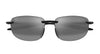 Maui Jim Ho'okipa Ultra MJ0676S Matte Black/Grey #colour_matte-black-grey