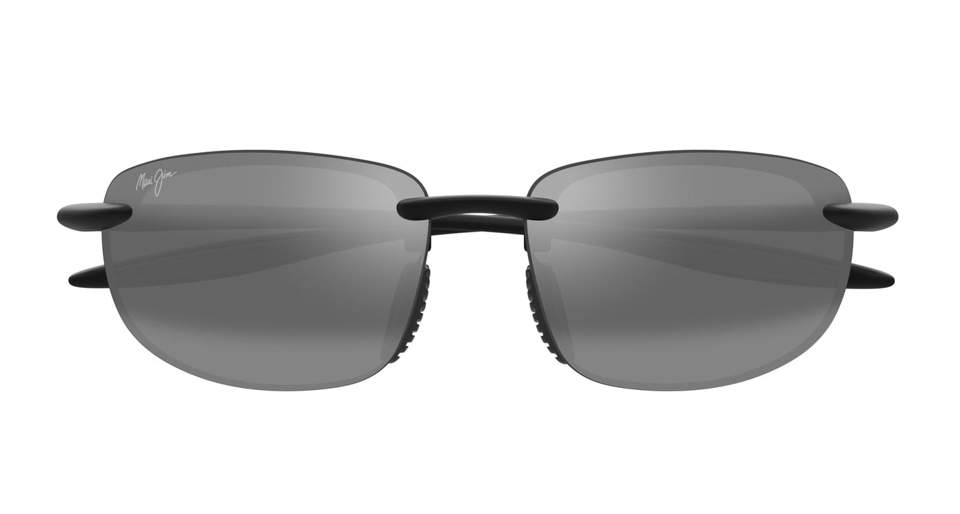 Maui Jim Ho'okipa Ultra MJ0676S Matte Black/Grey #colour_matte-black-grey