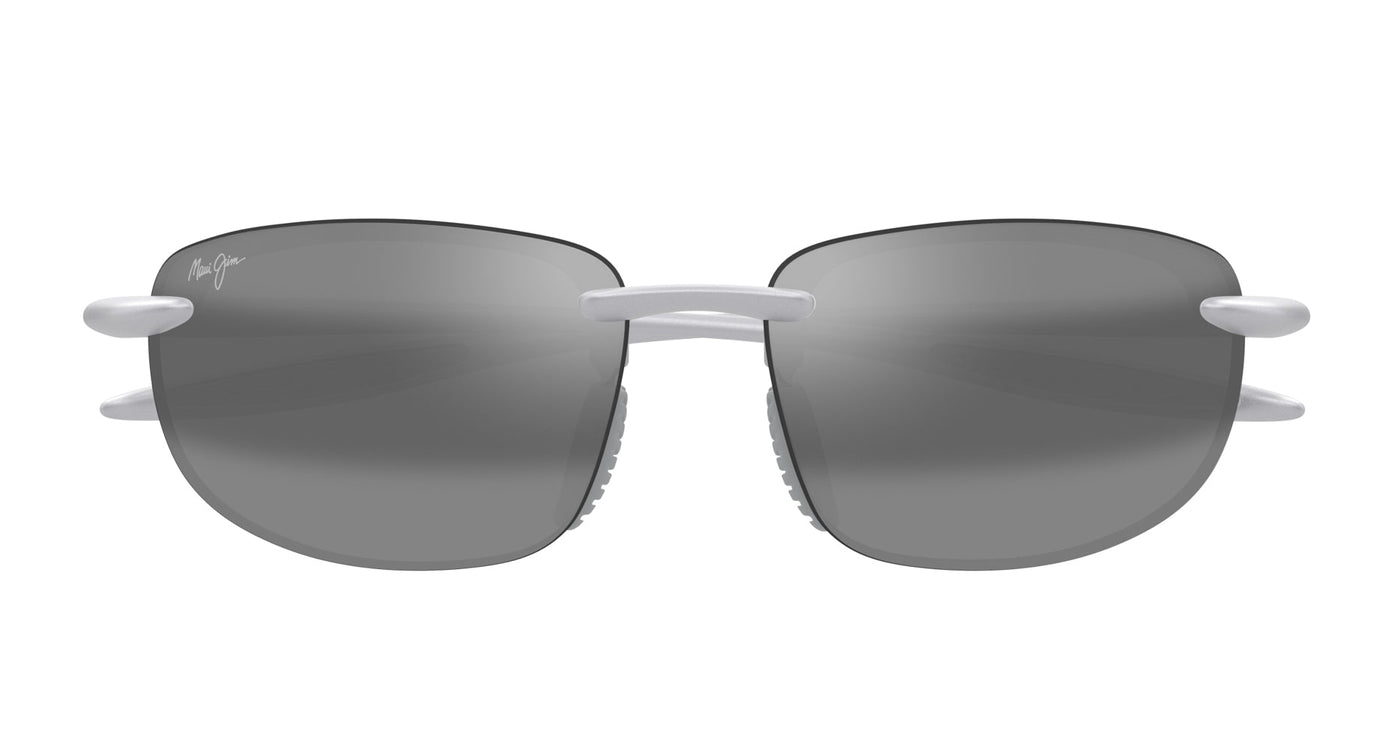 Maui Jim Ho'okipa Ultra MJ0676S Matte Silver/Grey #colour_matte-silver-grey