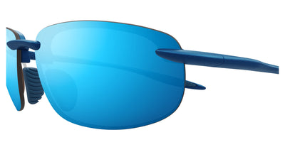 Maui Jim Ho'okipa Ultra MJ0676S Matte Blue/Blue #colour_matte-blue-blue