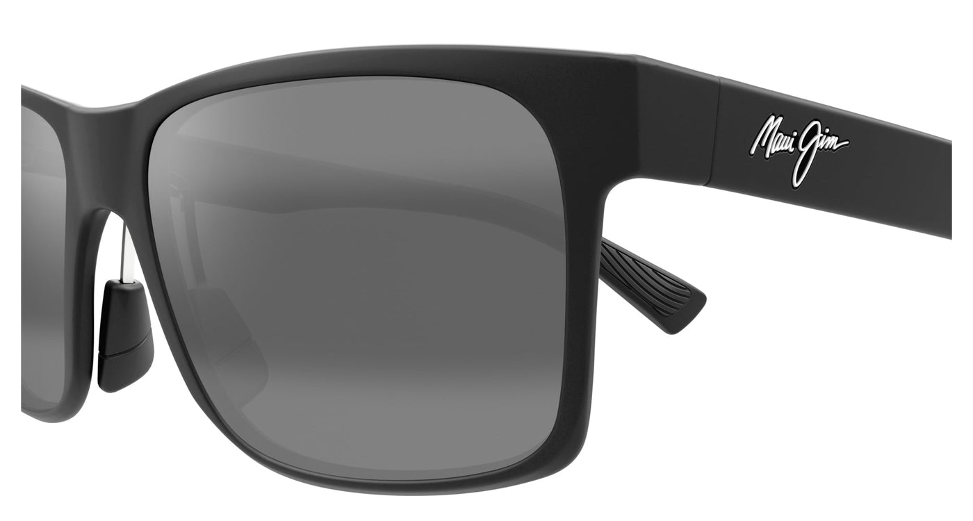 Maui Jim Ho'opili MJ0683S Matte Black/Grey #colour_matte-black-grey