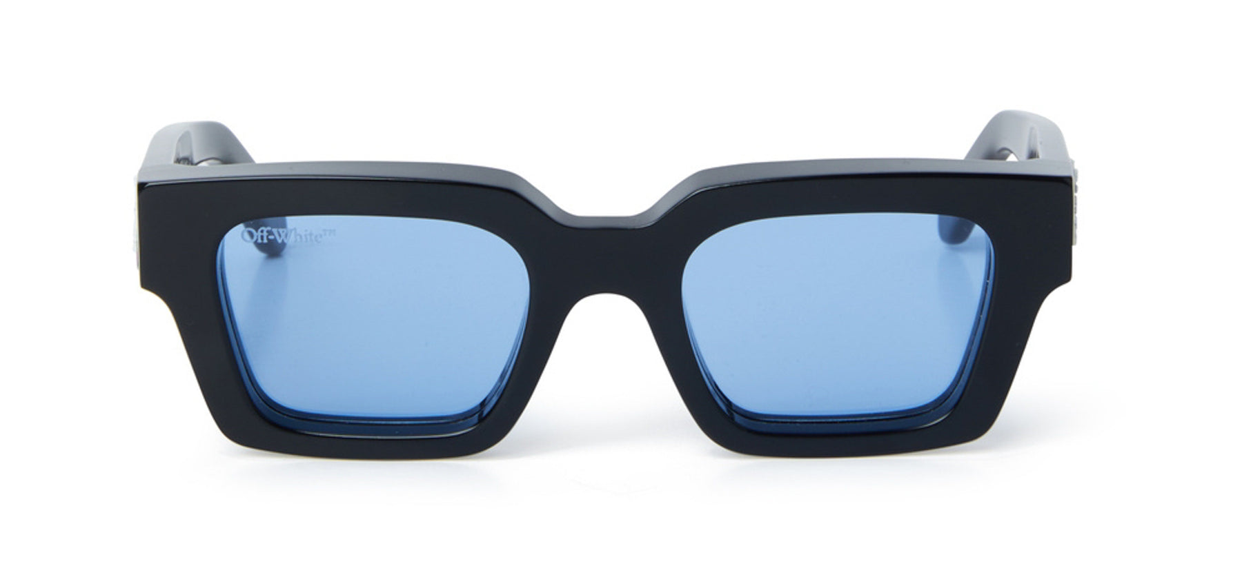 OFF-WHITE Virgil Rectangle-frame Sunglasses - Blue - Realry: A