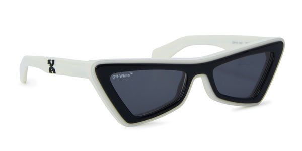 Off-White Artemisia 55MM Cat Eye White Dark Gray Tinted Sunglasses – Miami  Lux Boutique