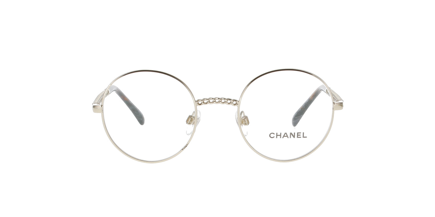 Gold Round Metal Chanel Frame