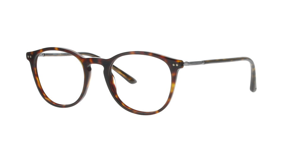 Havana Round Giorgio Armani Frame