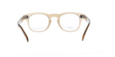 Brown Transparent Celine Bold 3 Dots Frame