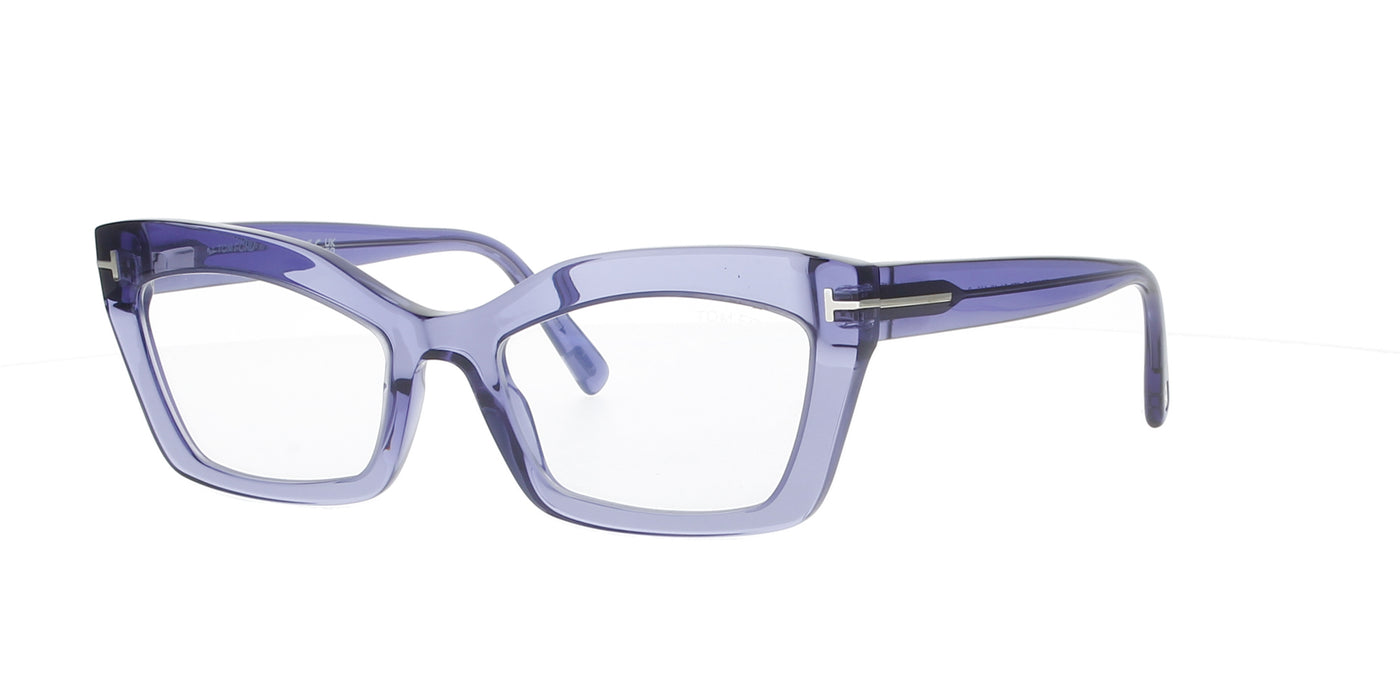 Shiny Violet Crystal Tom Ford Frame