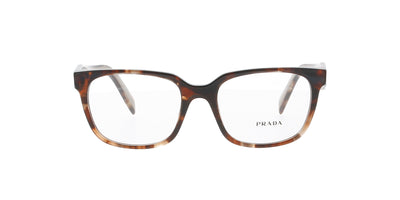 Rectangular Havana Caramel Prada Frame