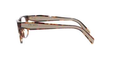 Rectangular Havana Caramel Prada Frame