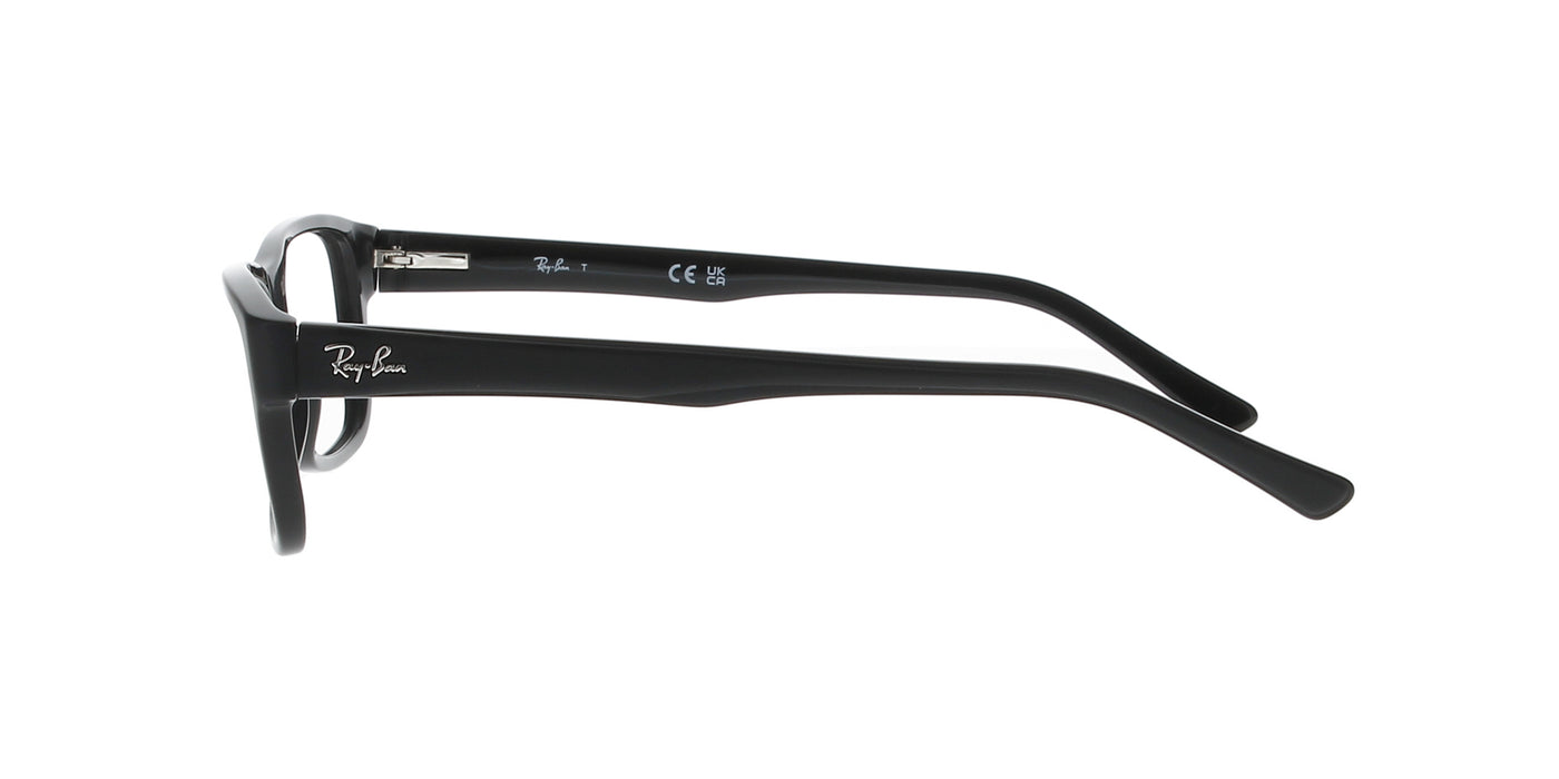 Matt Black Rectangle Rayban Frame