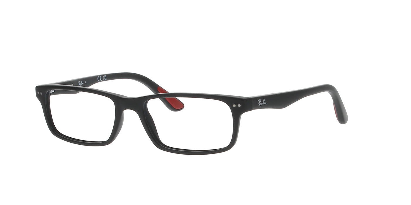 Matt Black Rectangle Rayban Frame