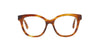 Striped Havana Butterfly Chanel Frame