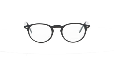 Black Round Oliver People's Riley R Frame