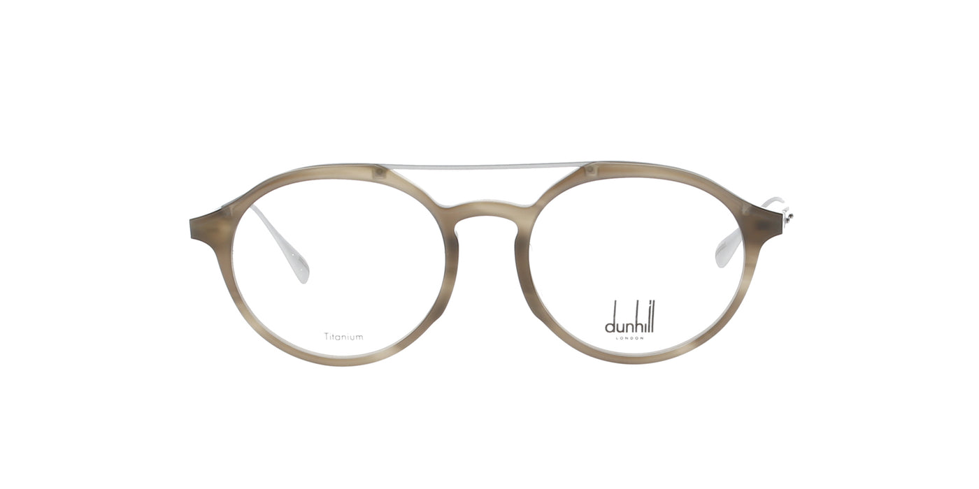 Striped Beige Round Dunhill Titanium Frame