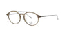 Striped Beige Round Dunhill Titanium Frame