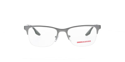 Silver Prada Sport Semi - Rimless Frame