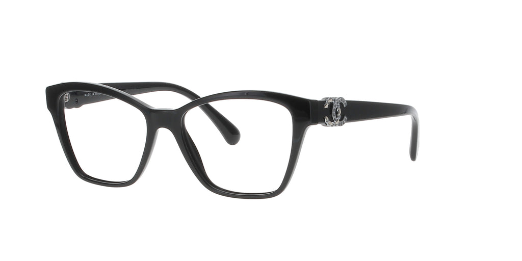 Black Chanel Cat eye Frame