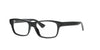 Shiny Black Rectangle Gucci Frame